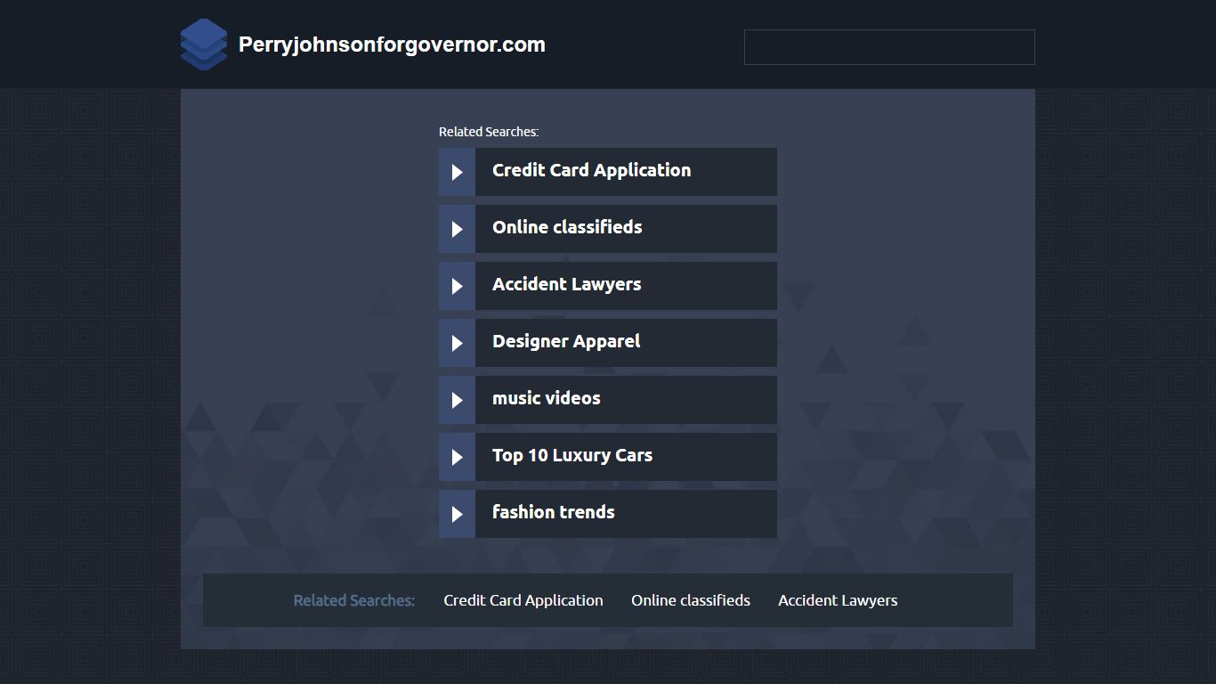 perryjohnsonforgovernor.com